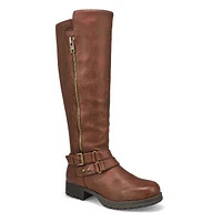 Womens Bonnie Tall Riding Boot - Dark Brown