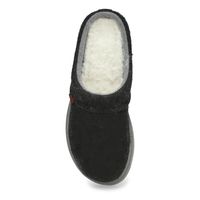 Womens Brie Open Back Slipper - Black