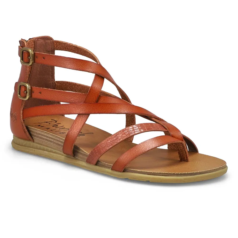 Womens Brock Casual Sandal - Wood