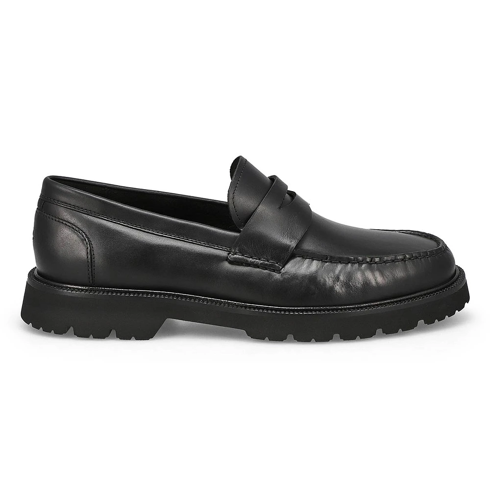 Mens American Classic Penny Loafer - Black/Black