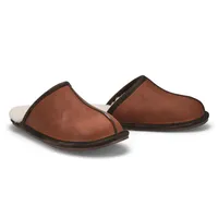 Mens Cadel 2 Open Back Slipper - Brown