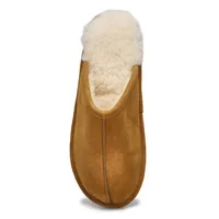 Mens Cadel 2 Open Back Slipper - Chestnut