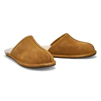 Mens Cadel 2 Open Back Slipper - Chestnut