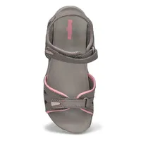 Womens Caley3 Sport Sandal - Grey Pink