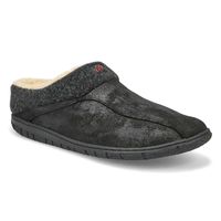 Mens Cameron 2 Open Back Slipper - Black