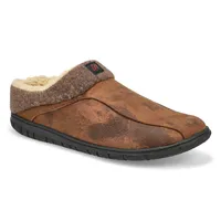 Mens Cameron 2 Open Back Slipper - Brown