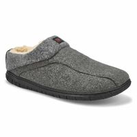 Mens Cameron 2 Open Back Slipper - Grey