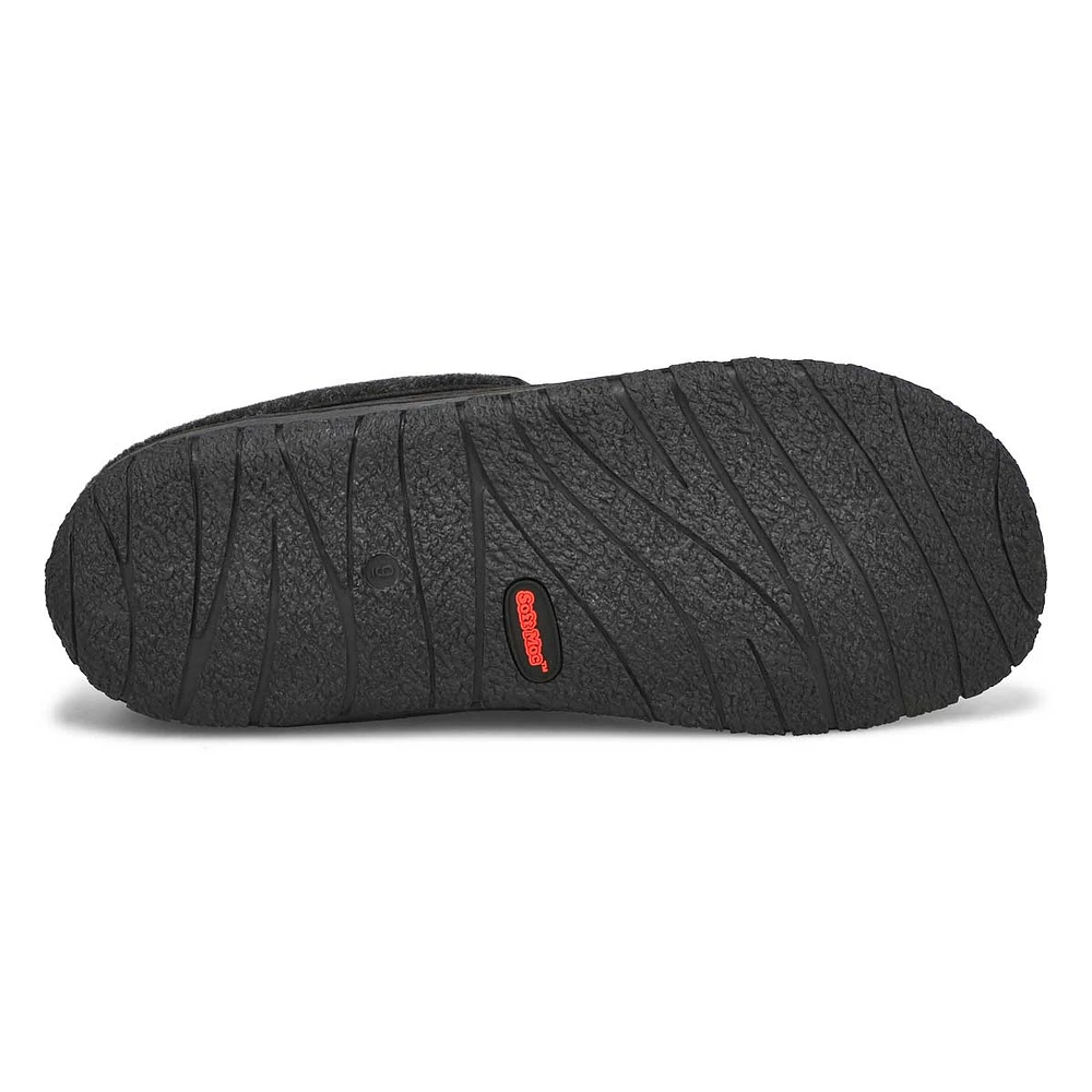 Mens Cameron 3 Open Back Slipper - Black