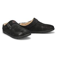 Mens Cameron 3 Open Back Slipper - Black