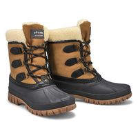 Womens Candy Waterproof Winter Boot - Black/Chestnut