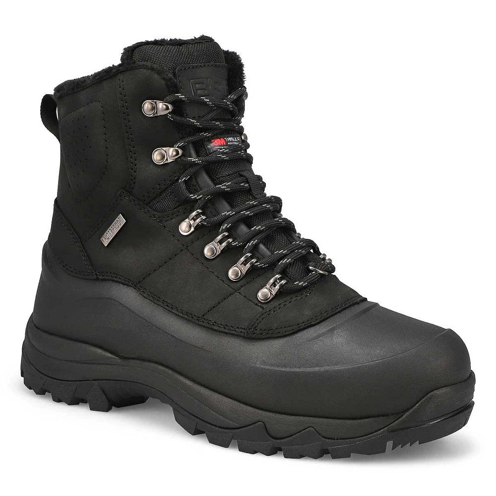 Mens Carter Waterproof Winter Boot - Black