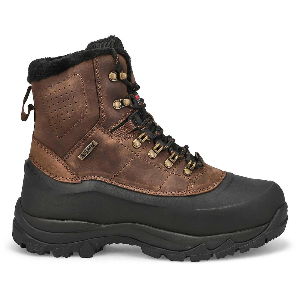 Mens Carter Waterproof Winter Boot - Brown