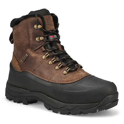 Mens Carter Waterproof Winter Boot - Brown