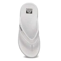 Mens Oasis Thong Sandal - Blanc De