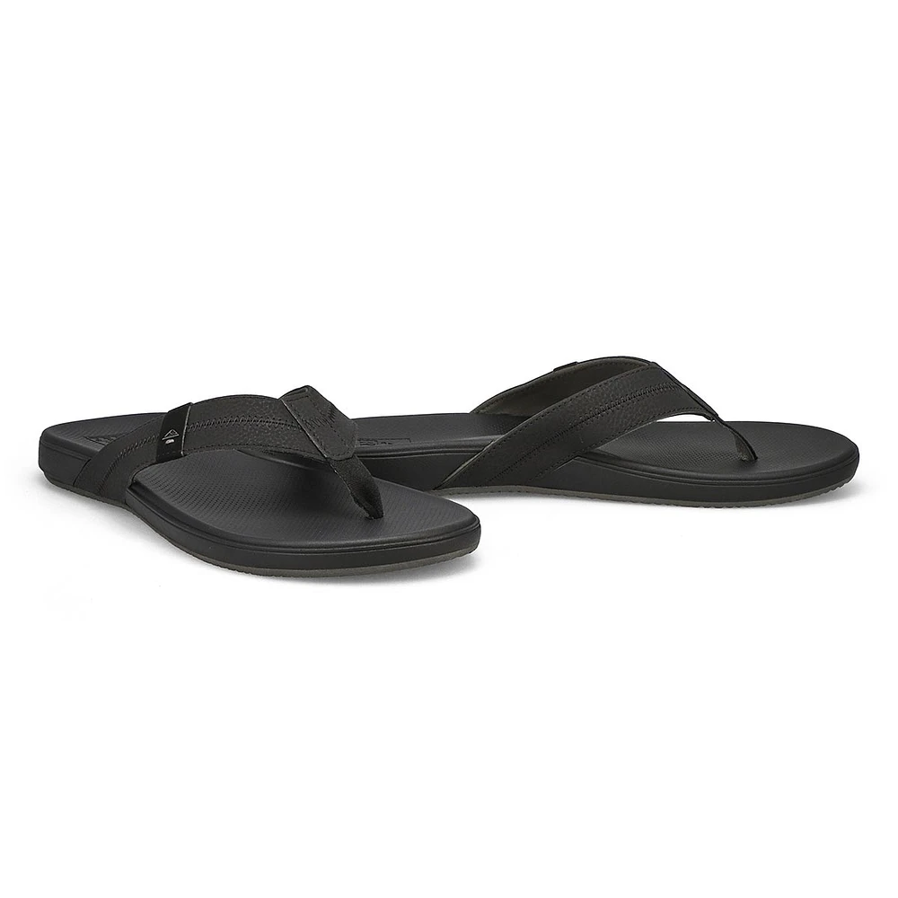 Mens  Cushion Phantom 2.0 Thong Sandal - Black