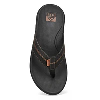 Mens Cushion Phantom 2.0 LE Thong Sandal - Black/Coffee