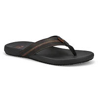 Mens Cushion Phantom 2.0 LE Thong Sandal - Black/Coffee