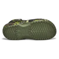 Mens Classic Hemp EVA Comfort Clog - Army Green