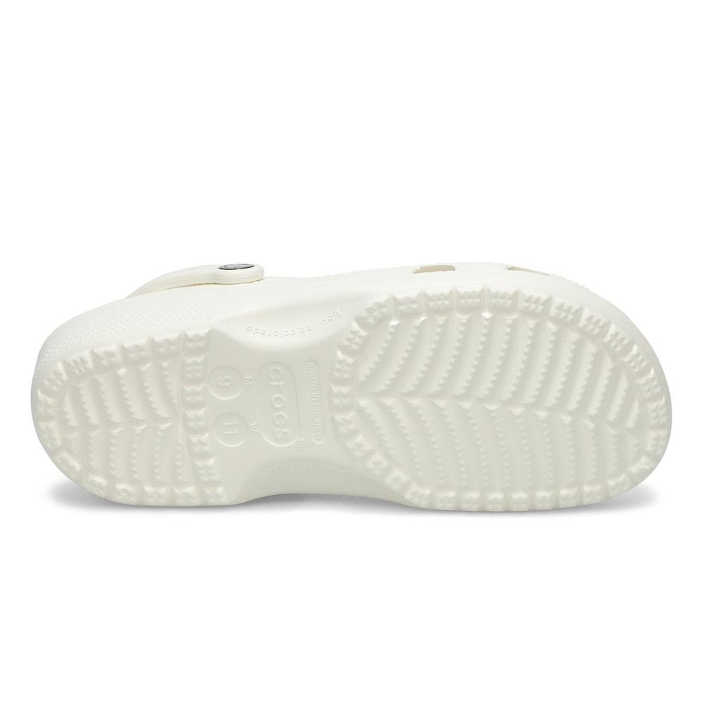 Mens Classic EVA Comfort Clog - White