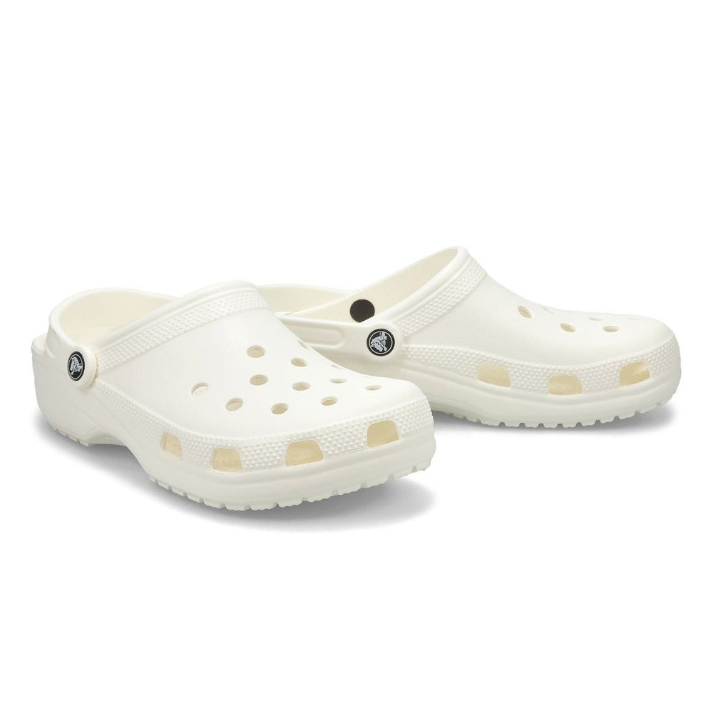 Mens Classic EVA Comfort Clog - White