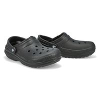 Womens Classic Lined Comfort Clog - Black