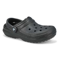 Womens Classic Lined Comfort Clog - Black