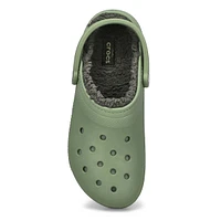 Womens Classic Lined Comfort Clog - Moss