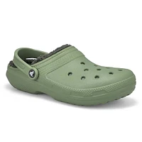 Womens Classic Lined Comfort Clog - Moss