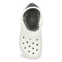 Womens Classic Lined Comfort Clog - White