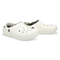 Womens Classic Lined Comfort Clog - White