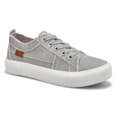 Womens Clay Lace Up Fashion Sneaker - Vapor