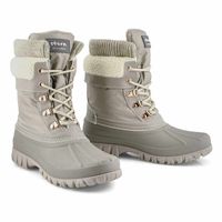 Womens Creek Waterproof Winter Boot - Mushroom