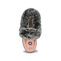 Womens Cute 5 V3 Faux Fur Vegan Moc - Pink