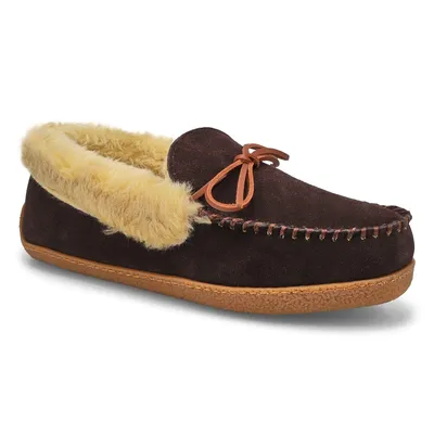 Mens Daniel Crepe Sole Lined SoftMocs - Rootbeer