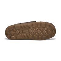 Kids Danny Jr Suede SoftMocs - Dark Brown