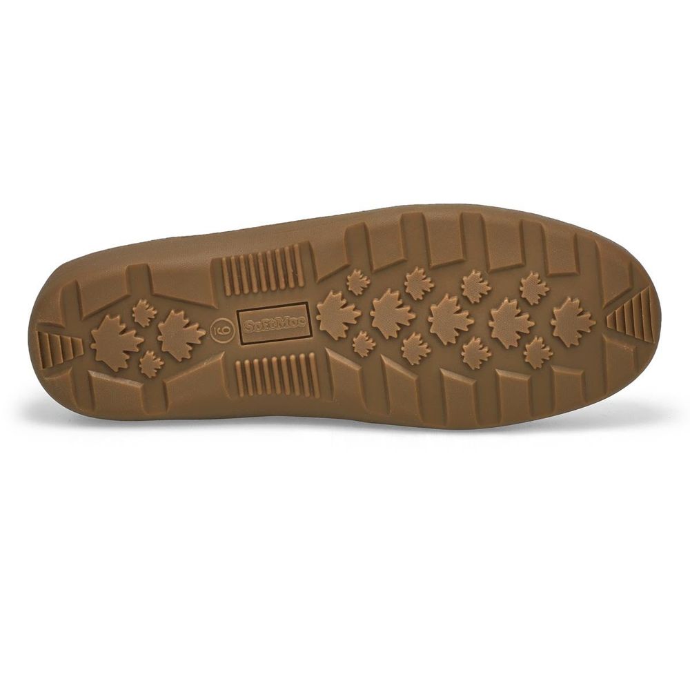 Mens Danny Lined SoftMocs - Cashew