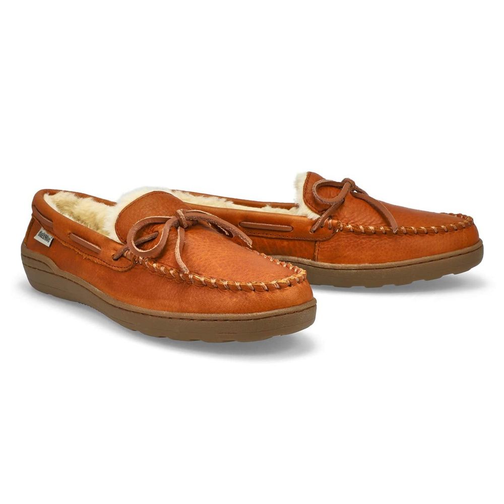 Mens Danny Lined SoftMocs - Cashew