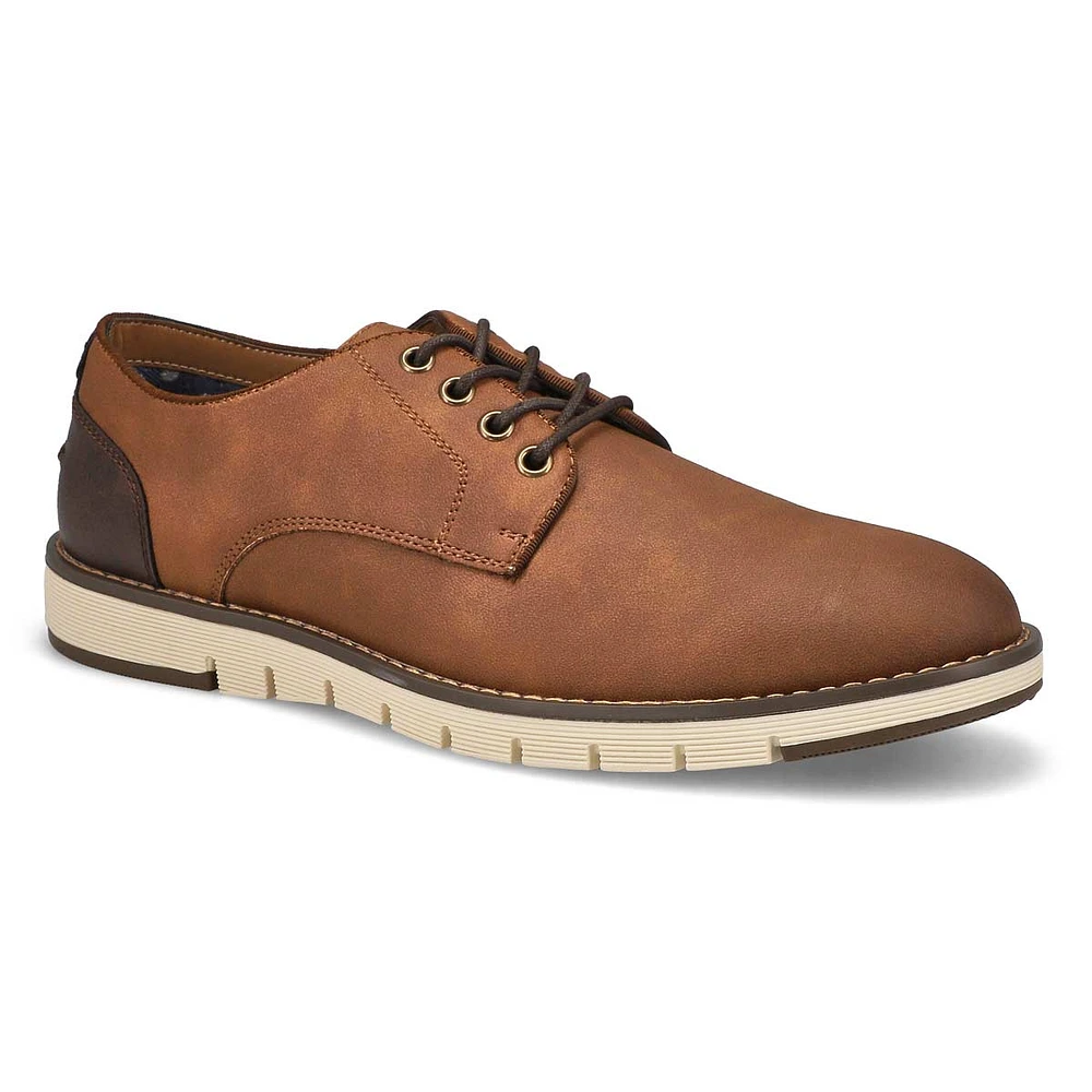 Mens Devison Casual Lace Up Oxford - Cognac