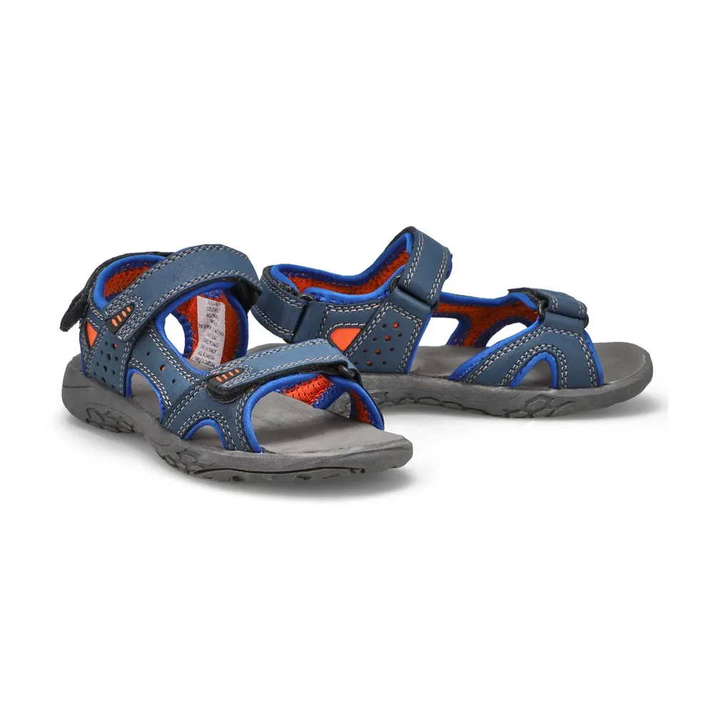 Boyss Diego sport sandals - navy orange