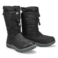 Womens Light Waterproof Winter Boot - Black