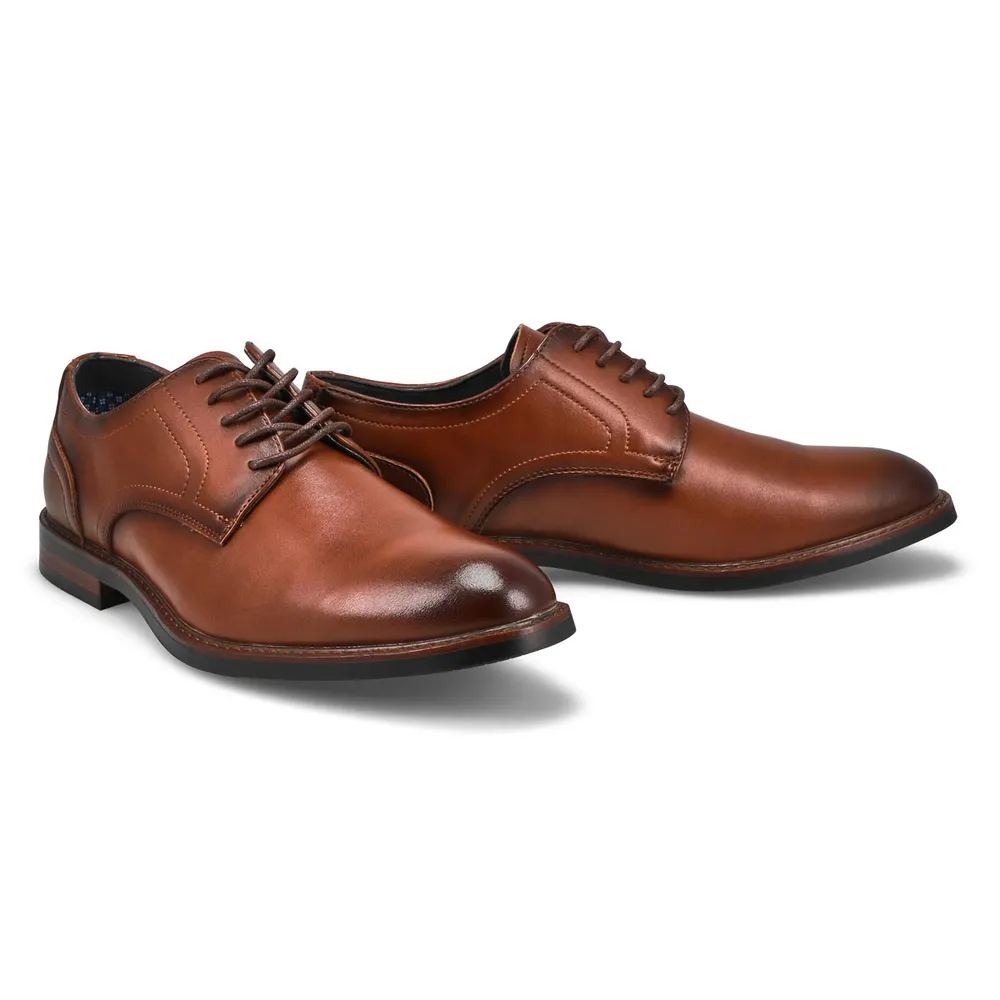 Mens Edwards Lace Up Dress Shoe - Cognac