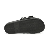 Kids Adilette Comfort Adustable K Slide - Black/White