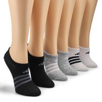 Womens  SL Strip II No Show Multi Sock - 6pk