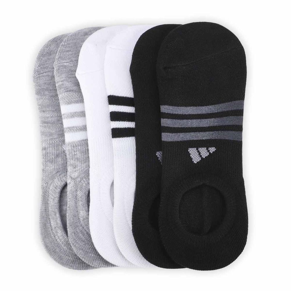 Womens  SL Strip II No Show Multi Sock - 6pk