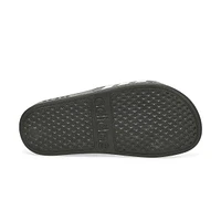 Kids Adilette Aqua Slide Sandal - Black/White