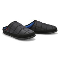 Mens Falcon Open Back Slipper - Black