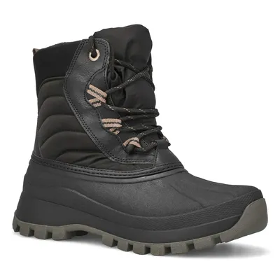 Womens Fiska Waterproof Winter Boot - Black