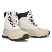 Womens Fiska Waterproof Winter Boot - White