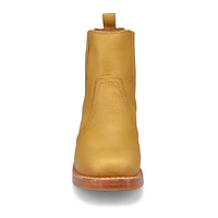 Womens  Campus Chelsea Leather Boot - Banana