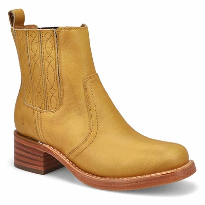 Womens  Campus Chelsea Leather Boot - Banana